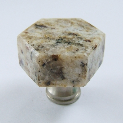 Giallo Ornamental (Granite knobs and handles for kitchen bathroom cabinet drawer)